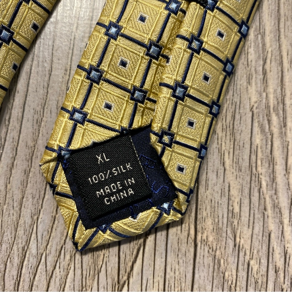 Jos. A. Bank Mens Business Casual Executive Collection Tie Extra Long Silk - Picture 4 of 7